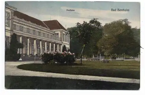 [Ansichtskarte] 4444 BAD BENTHEIM, Kurhaus, 1912. 