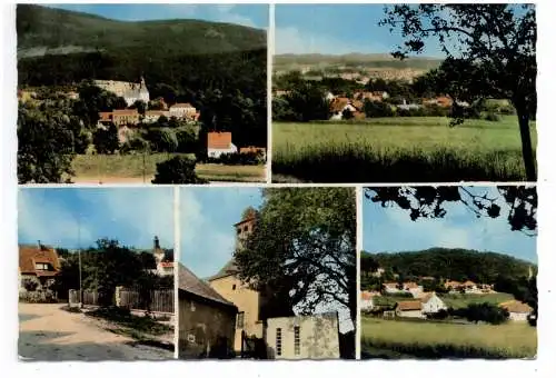 [Ansichtskarte] A 2630 TERNITZ - ST. JOHANN AM STEINFELD, Mehrbild-AK, handcoloriert. 