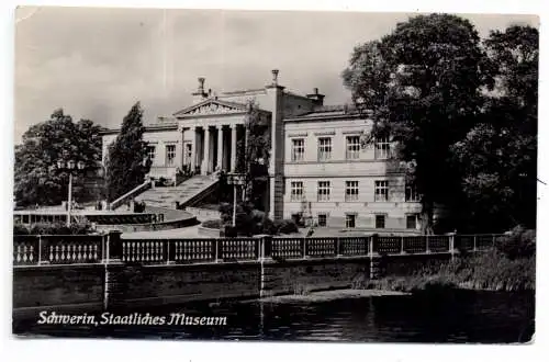 [Ansichtskarte] 0-2750 SCHWERIN, Staatliches Museum, 1958. 