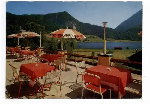 [Ansichtskarte] A 6335 THIERSEE, Pension Seerose / Kaffee MIKADO. 