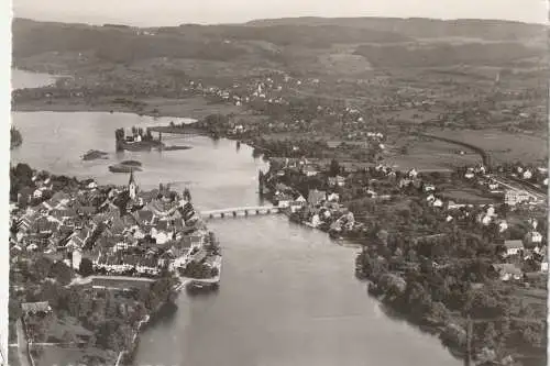 [Ansichtskarte] CH 8260 STEIN am Rhein SH, Luftaufnahme 1957. 