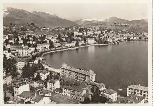 [Ansichtskarte] CH 6900 LUGANO - PARADISO, Panorama, 1953. 