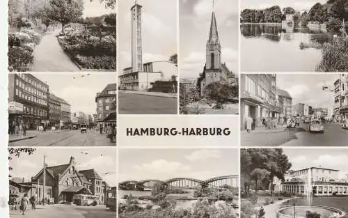 [Ansichtskarte] 2000 HAMBURG - HARBURG, Anfang 60er Jahre. 