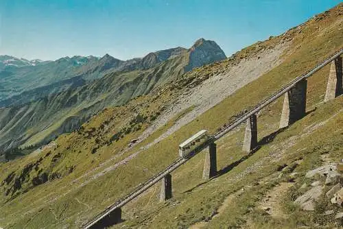 [Ansichtskarte] EISENBAHN / RAILWAY -Niesenbahn, Standseilbahn. 