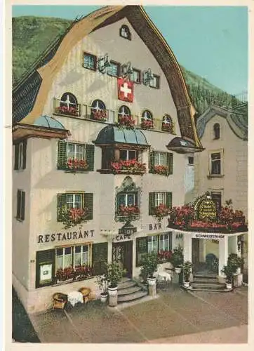 [Ansichtskarte] CH 6490 ANDERMATT UR, Hotel Schweizerhof. 