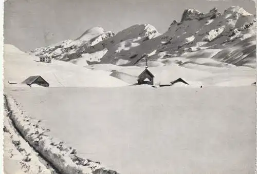 [Ansichtskarte] CH 6067 KERNS - MELCHTAL im Schnee 1954. 