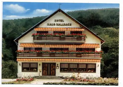 [Ansichtskarte] 5165 HÜRTGENWALD - SIMONSKALL, Hotel Haus Kallbach. 