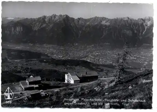 [Ansichtskarte] A 6080 IGLS, Patscherkofel Berghotel und Schutzhaus, 1964. 