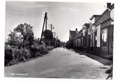 [Ansichtskarte] ZUID - HOLLAND - ROTTERDAM - HOOGVLIET, Oud Hoogvliet Straat, Uitg. Boskamp. 