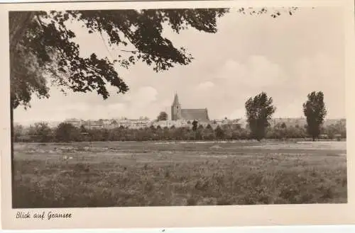 [Ansichtskarte] 0-1430 GRANSEE, Blick auf den Ort, 1956. 