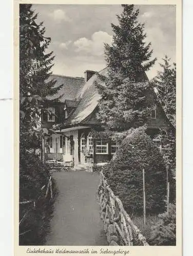 [Ansichtskarte] 5330 KÖNIGSWINTER, Einkehrhaus Waidmannsruh, Rosenau, 1953. 