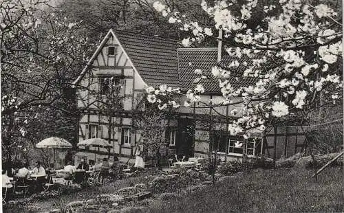 [Ansichtskarte] 5330 KÖNIGSWINTER - OBERDOLLENDORF, Cafe / Restaurant Idyllenmühle, ca. 1960. 