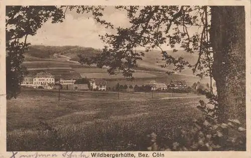 [Ansichtskarte] 5226 REICHSHOF - WILDBERGÜTTE, Blick auf den Ort, 1932. 