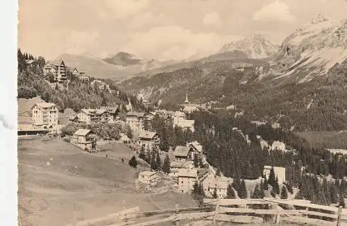 [Ansichtskarte] CH 7050 AROSA GR, Blick über den Ort, 1955. 