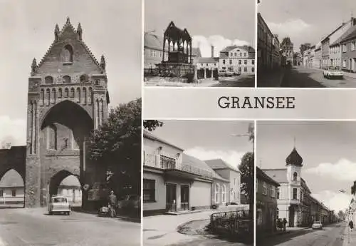 [Ansichtskarte] 0-1430 GRANSEE, Mehrbild - AK, 1986. 