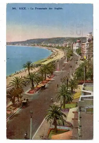 [Ansichtskarte] F 06000 NICE / NIZZA, La Promenade des Anglais, 1951. 