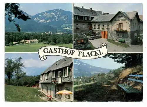 [Ansichtskarte] A 2651 REICHENAU, Gasthof Flackl. 