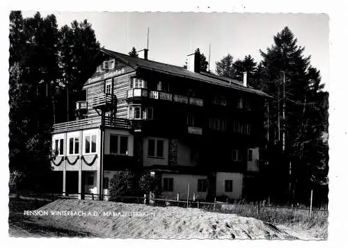 [Ansichtskarte] A 3283 ST. ANTON AN DER JESSNITZ, Pension Winterbach, 1961. 