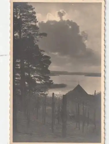 [Ansichtskarte] NEUMARK - BERLINCHEN / BARLINEK, Photo - AK, Blick auf den See. 