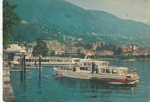 [Ansichtskarte] BINNENSCHIFFE - LAGO MAGGIORE, Fähre "FREDDIA DEL VERBANO". 