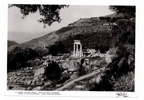 [Ansichtskarte] GR - DELFI - DELPHI, Tholos im Heilgtum der Athena. 