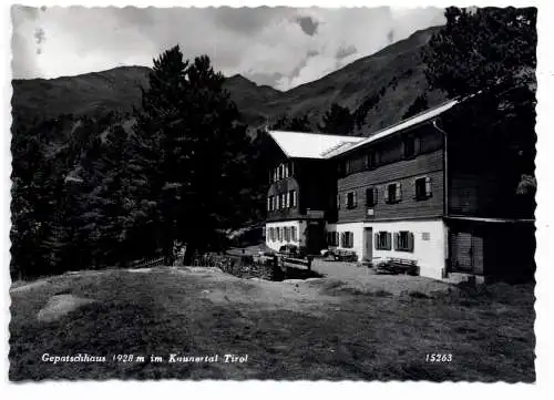 [Ansichtskarte] A 6624 KAUNERTAL - FEICHTER, GepatschhaUS. 