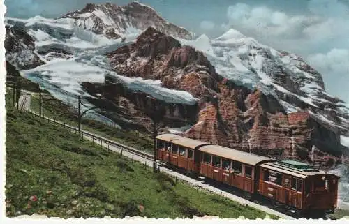 [Ansichtskarte] EISENBAHNEN - RAILWAY, Jungfraubahn. 