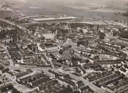 [Ansichtskarte] 4230 WESEL, Luftaufnahme, 1961. 