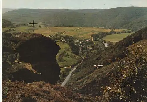 [Ansichtskarte] 5168 NIDEGGEN - ABENDEN, Blick auf den Ort. 