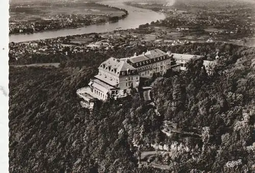 [Ansichtskarte] 5330 KÖNIGSWINTER, Hotel Petersberg, Luftaufnahme 1959. 