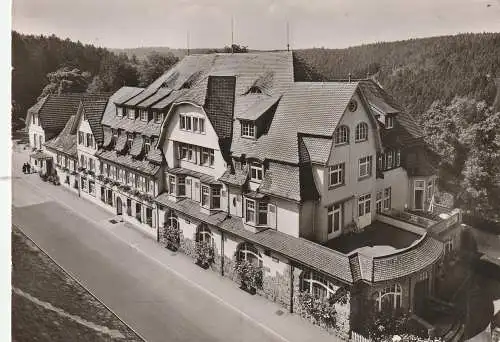 [Ansichtskarte] 7290 FREUDENSTADT, Hotel Waldeck. 