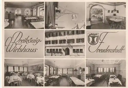 [Ansichtskarte] 7290 FREUDENSTADT, Dreikönig - Wirtshaus. 