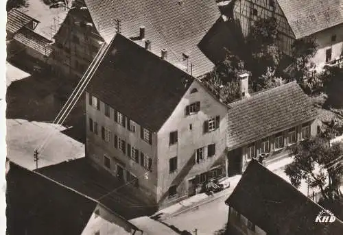 [Ansichtskarte] 7046 GÄUFELDEN - NEBRINGEN, St. Josephs Kapelle, Luftaufnahme. 