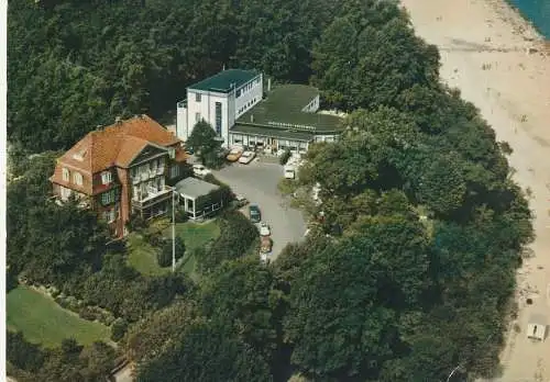 [Ansichtskarte] 2400 LÜBECK - TRAVEMÜNDE, Golfhotel Seetempel, Luftaufnahme. 