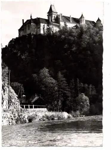 [Ansichtskarte] A 3673 ROSENBURG - MOLD, Die Rosenburg im Kamptal, 1963. 