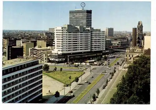 [Ansichtskarte] 1000 BERLIN - CHARLOTTENBURG, Budapester Strasse, Europa Center. 