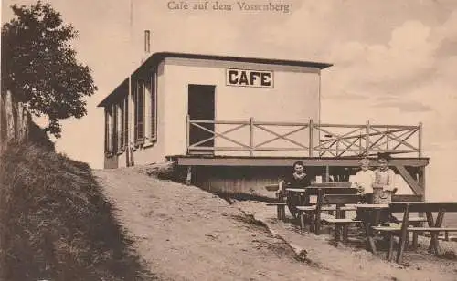 [Ansichtskarte] 4193 KRANENBURG, Cafe auf dem Vossenberg, Verlag Knipping. 