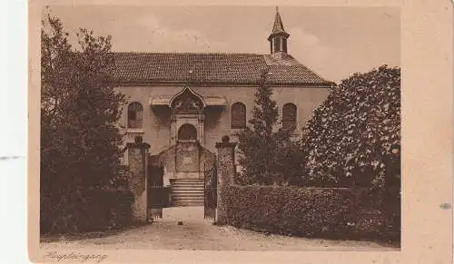 [Ansichtskarte] 4156 WILLICH - NEEREN, Kapelle Klein Jerusalem, 1929, Brfm. teils fehlend. 