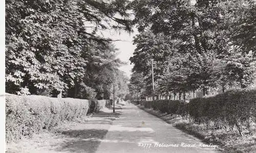 [Ansichtskarte] ENGLAND - LONDON - CROYDON - KENLEY, Welcomes Road. 