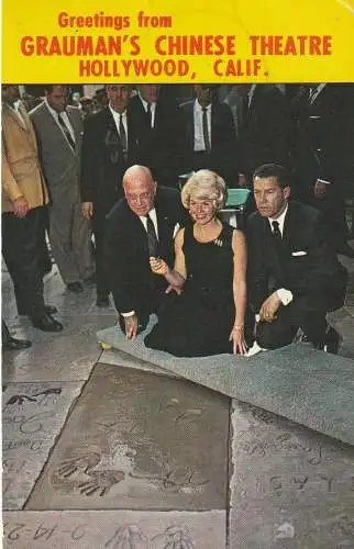 [Ansichtskarte] FILM STARS - DORIS DAY, Grauman's Cjinese Theatre. 