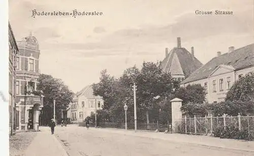 [Ansichtskarte] DK 6100 HADERSLEV / HADERSLEBEN, Kreiswaisenhaus an der Grossen Strasse. 