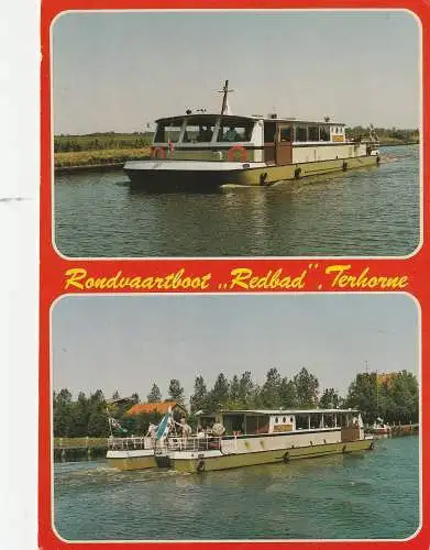 [Ansichtskarte] BINNENSCHE - FRIESISCHE SEENPLATTE, Terhorne, "Redbad". 