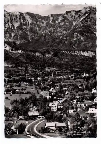 [Ansichtskarte] A 4822 BAD GOISERN - ST. AGATHA, Pötschenpaß Strasse, 1966. 