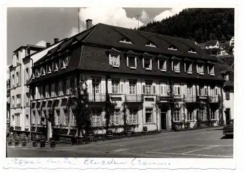 [Ansichtskarte] 7740 TRIBERG, Parkhotel Wehrle, 1961. 