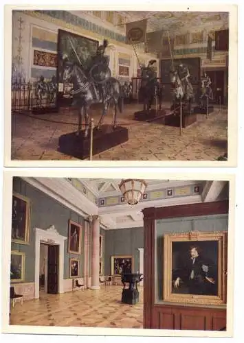 [Ansichtskarte] RU 100000 SANKT PETERSBURG, Eremitage, 12 Ansichten, 1962. 