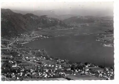 [Ansichtskarte] A 9551 STEINDORF - BODENSDORF, Blick auf den Ort und Ossiacher See. 