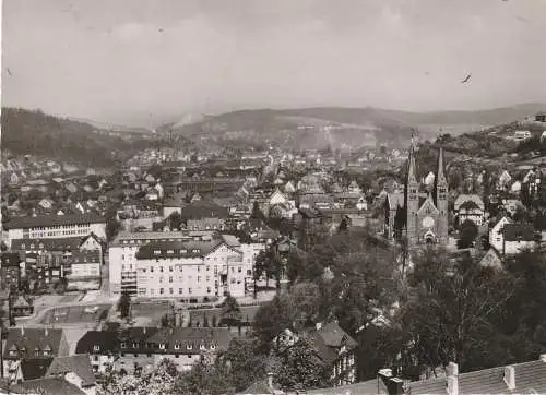 [Ansichtskarte] 5900 SIEGEN, Blick über die Stadt. 