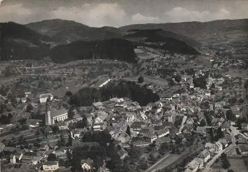 [Ansichtskarte] 7615 ZELL am Harmersbach, Luftaufnahme 1964. 