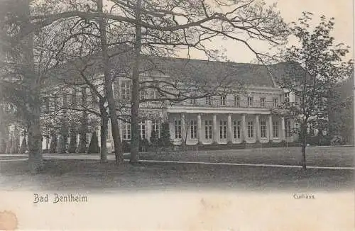 [Ansichtskarte] 4444 BAD BENTHEIM, Curhaus, Verlag Wittkamp. 