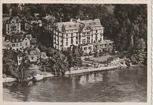 [Ansichtskarte] CH 6354 VITZNAU LU, Hotel Vitznauerhof, Luftaufnahme 1949. 